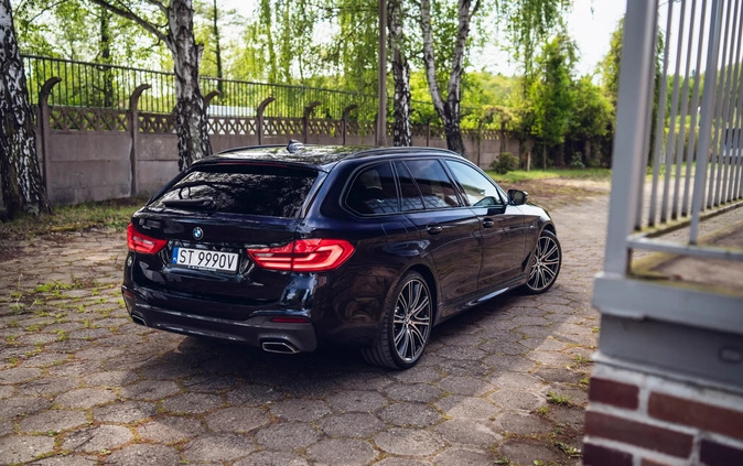 BMW Seria 5 cena 116590 przebieg: 134000, rok produkcji 2019 z Tychy małe 667